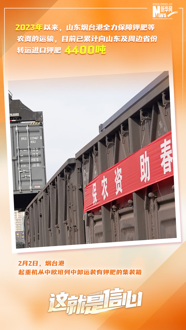 這就是信心｜實干爭春早，外貿(mào)樞紐貨運忙
