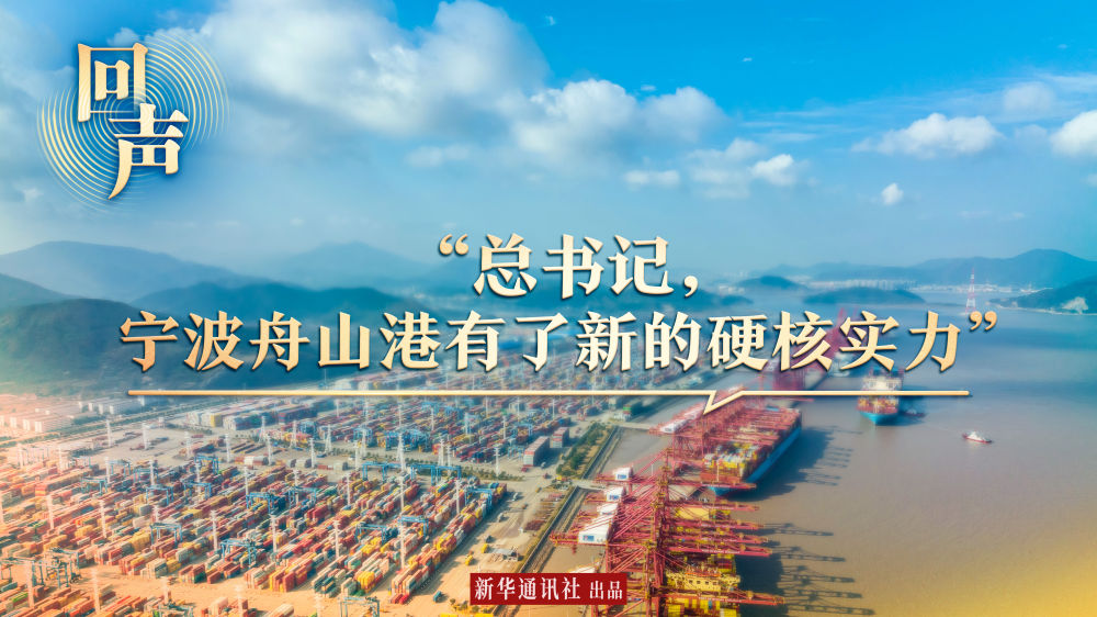 回聲｜“總書記，寧波舟山港有了新的硬核實(shí)力”