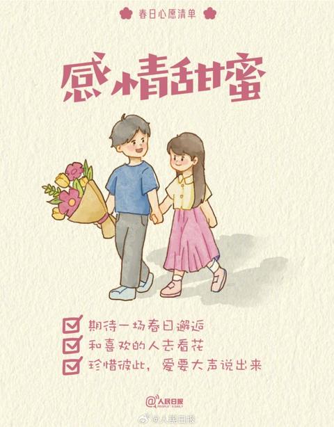 收藏打卡！領(lǐng)取你的手賬風(fēng)春日心愿清單