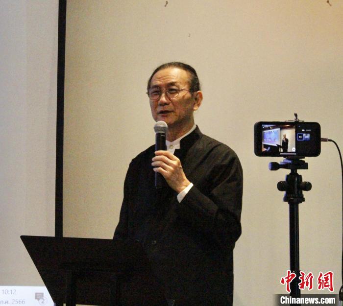 泰國(guó)泰中商務(wù)委員會(huì)主席邱威功致辭。<a target='_blank' href='/' _fcksavedurl='/'><p  align=