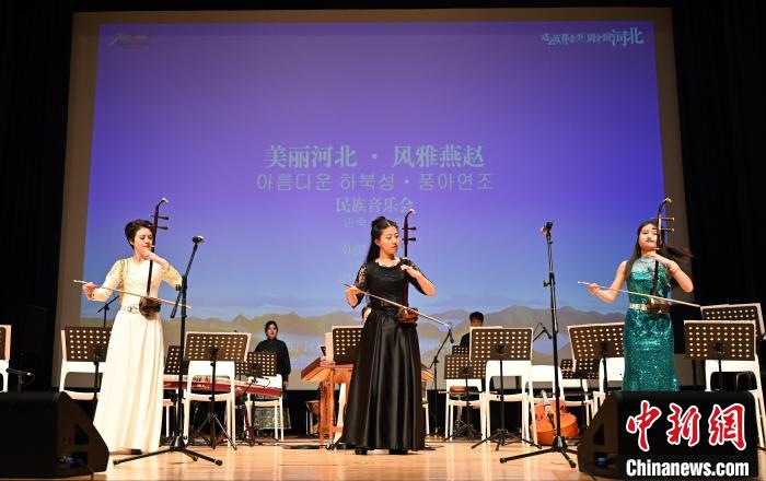 圖為音樂會現(xiàn)場?！∈谞栔袊幕行墓﹫D