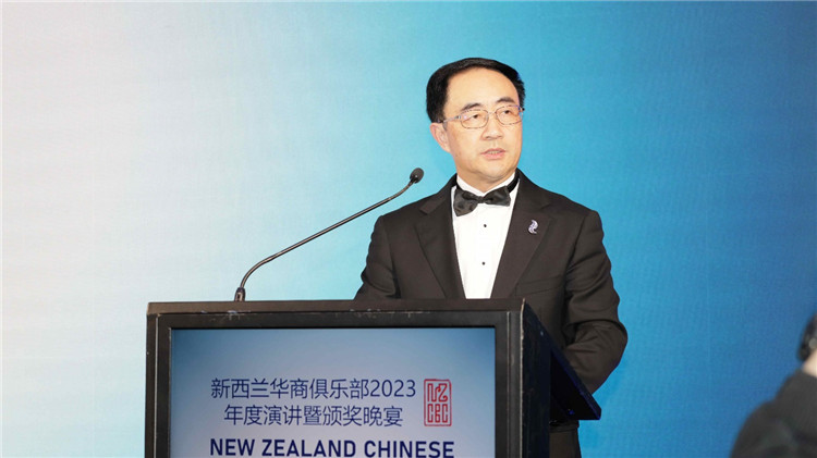 新西蘭華商聯(lián)合總會主席楊健。攝影：張凱