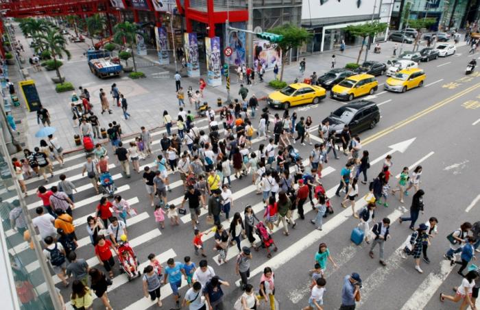 圖為信義商圈。圖片來源：臺灣“中時新聞網(wǎng)”。