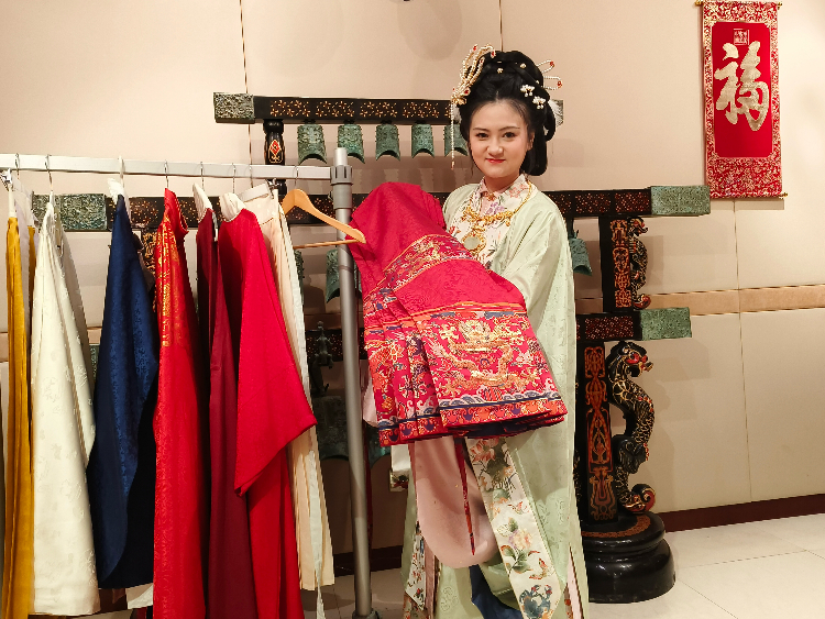 馬耳他中國文化中心的漢服展示。馬耳他中國文化中心供圖