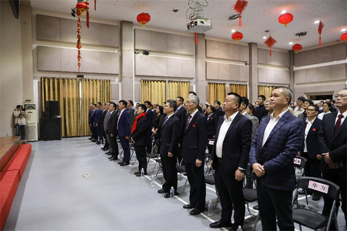 “溫暖迎春·共慶中國年”活動現(xiàn)場。中國駐阿爾及利亞大使館供圖