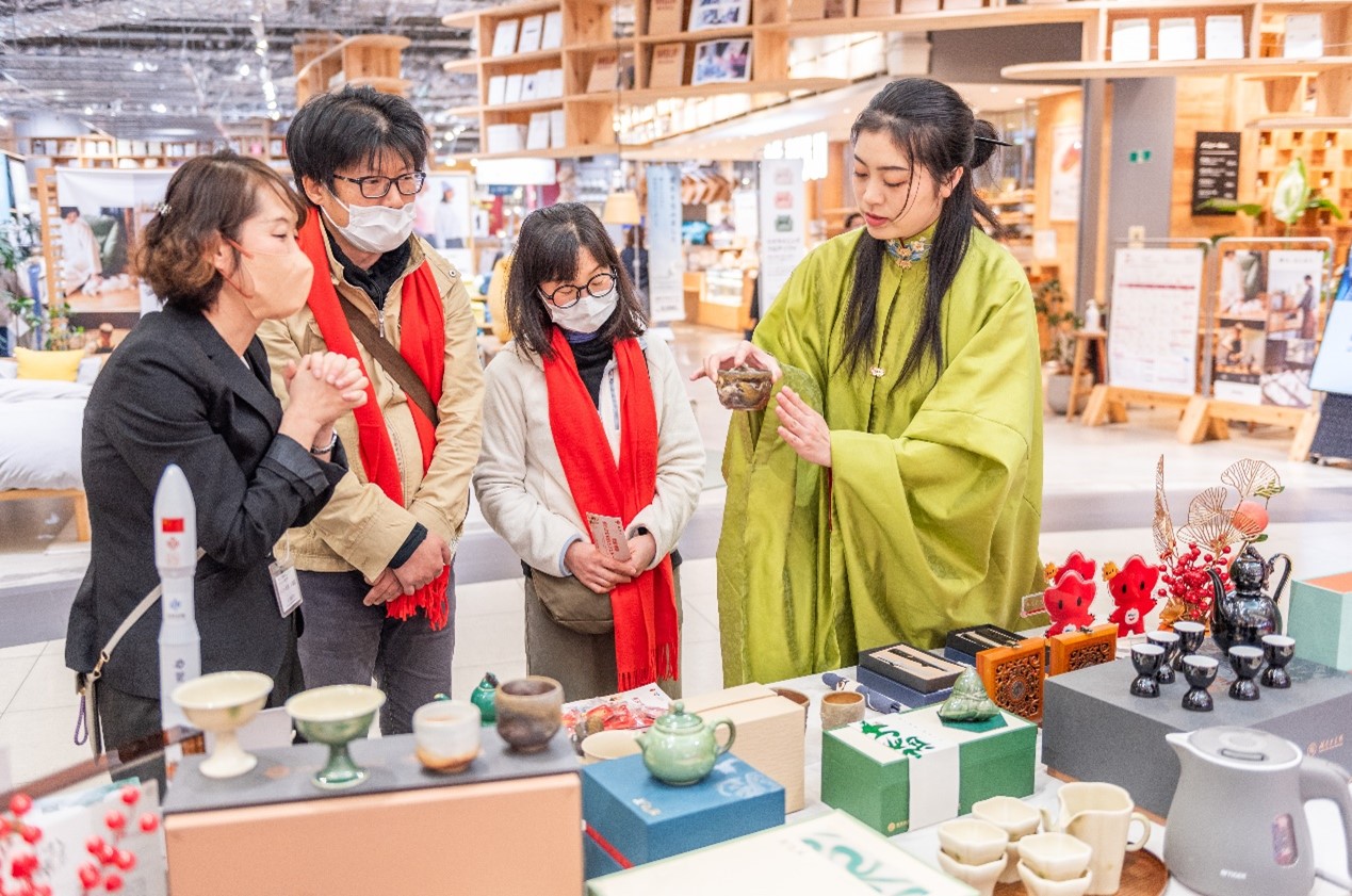 活動現(xiàn)場。中國駐大阪旅游辦事處供圖