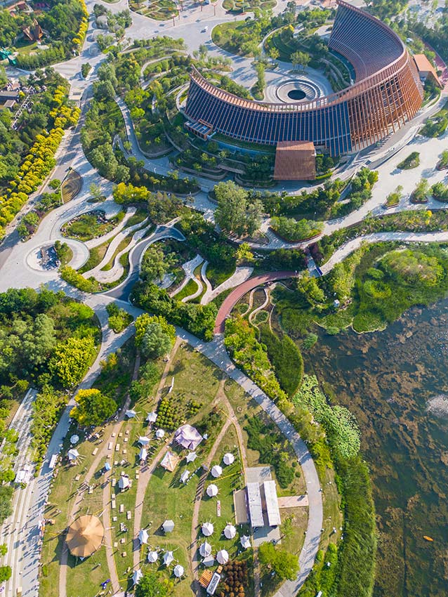 北京世園公園露營文化節(jié)開幕。張立峰攝