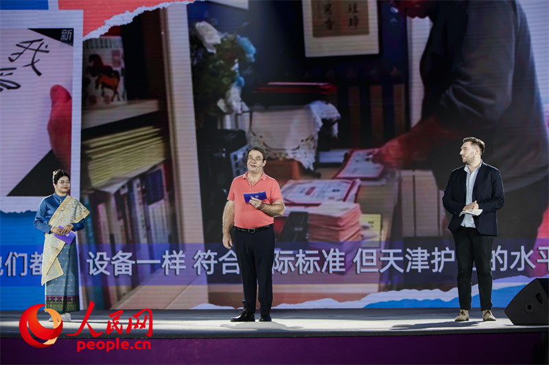 從左至右分別為馬星彤、皮安睿、柯明可。人民網(wǎng)記者 于凱攝