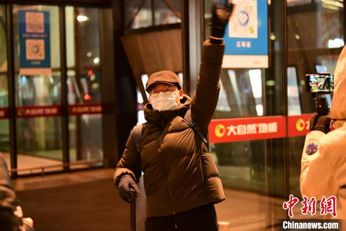 1月9日晚剛到沈陽(yáng)。　鐵西區(qū)委宣傳部 攝